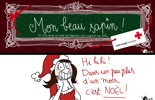 penelope jolicoeur mon beau sapin noel BD