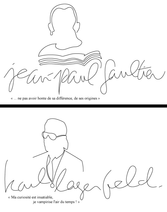 karl lagerfeld - jean-paul gaultier - mode - le modalogue